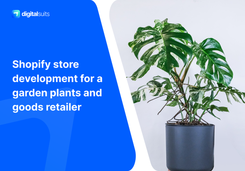 E-Commerce Development Package Example: Shopify Store Development for a Garden Plants & Go