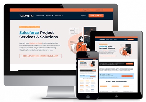 Web Design Package Example: AI-Marketing Automation Website