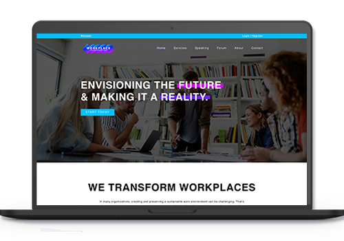 Web Design Package Example: Workplace Transformations