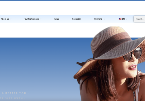 Web Design Package Example: ALPS medical web design and MLM membership