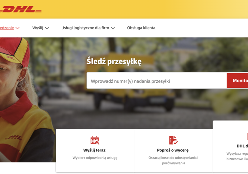 Pay Per Click Package Example: DHL