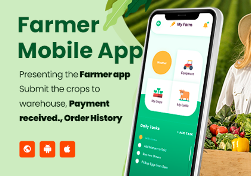 Mobile App Development Package Example: Farmer Application