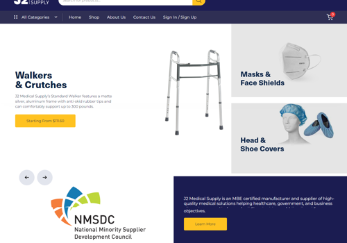 E-Commerce Development Package Example: WordPress Website Revamp