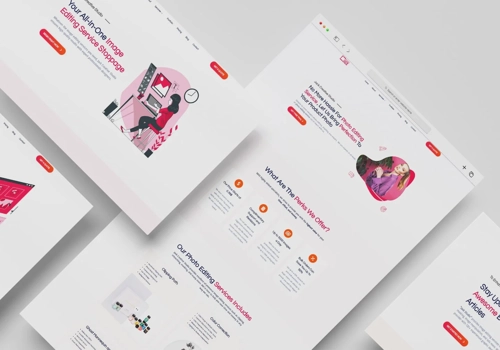 Web Design Package Example: Jack Creative Studio Business website development