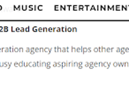 Public Relations Package Example: PR for Cold Email Leadgen Agency