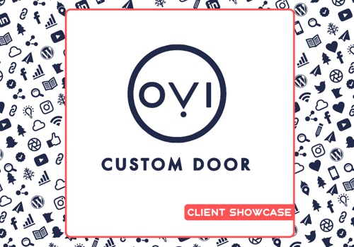Web Design Package Example: OVI Custom Doors - Website Design