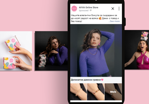 Advertising Package Example: Effective Facebook advertising for women's jewelry