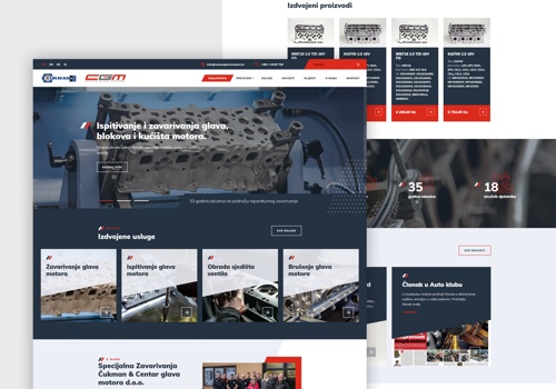 Web Design Package Example: Čukman Special Welding