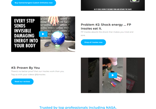 E-Commerce Development Package Example: Fp Insoles