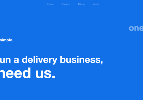 Web Development Package Example: Drop Delivery