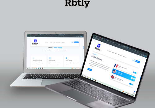 UX/UI Design Package Example: RBTLY