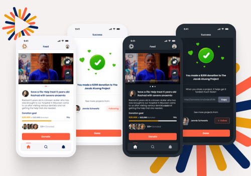 Custom Software Development Package Example: DonorSee