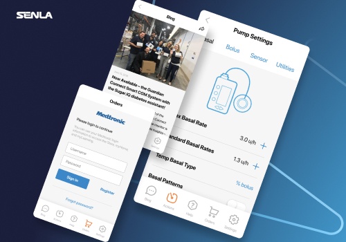 Custom Software Development Package Example: Mobile application for self-management of diabetes