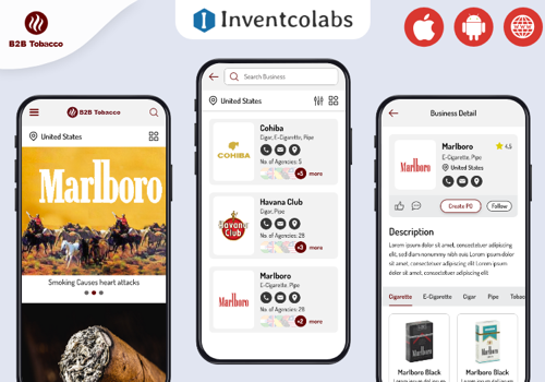 Mobile App Development Package Example: B2B Advertisement Platform