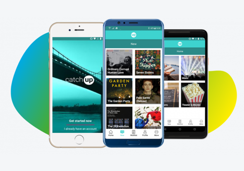 Mobile App Development Package Example: Catch-up - The best book reviews and opinions from professional reviewers and experts on your phone.