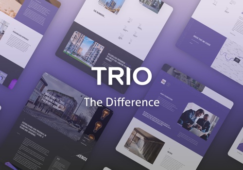 Web Design Package Example: Trio - The Difference