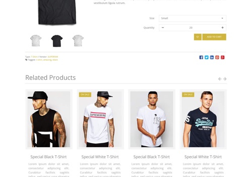 Web Development Package Example: UpCart