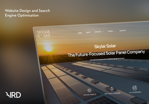 Web Design Package Example: Skylar Solar - Website Redesign & SEO