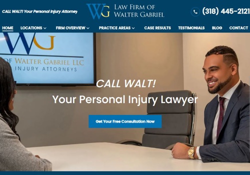 Branding Package Example: Walter Gabriel Law Firm LLC