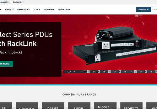 Content Marketing Package Example: SEO/Content for AV Supplier