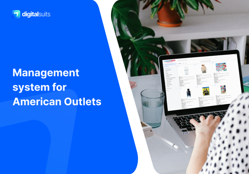 E-Commerce Development Package Example: Management System for American Outlets