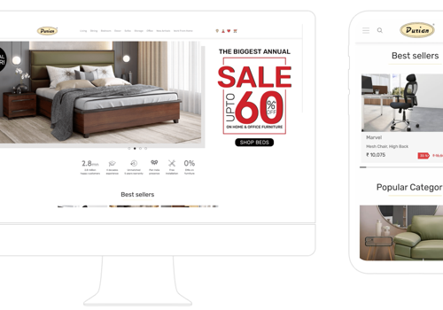 Web Design Package Example: Durian E-Commerce Revamp