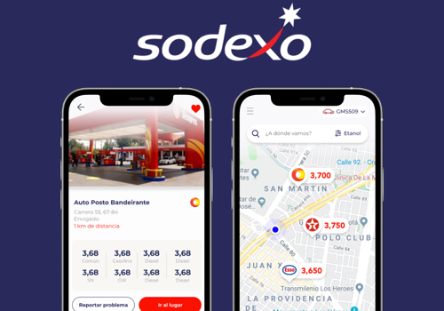 Mobile App Development Package Example: Sodexo