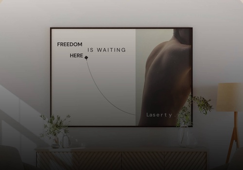 Branding Package Example: Laserty. Strategic Market Entry in Romania