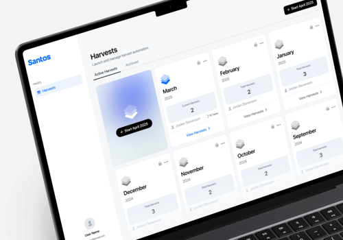 BI & Big Data Consulting & SI Package Example: Santos Automation App