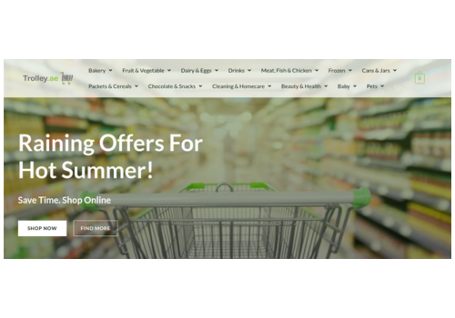 E-Commerce Development Package Example: Trolley Grocery Store: E-Commerce Development