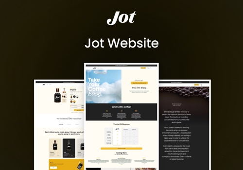 Content Marketing Package Example: Jot