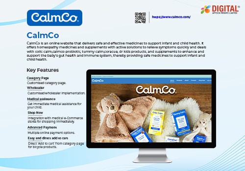 Web Development Package Example: CalmCo Website