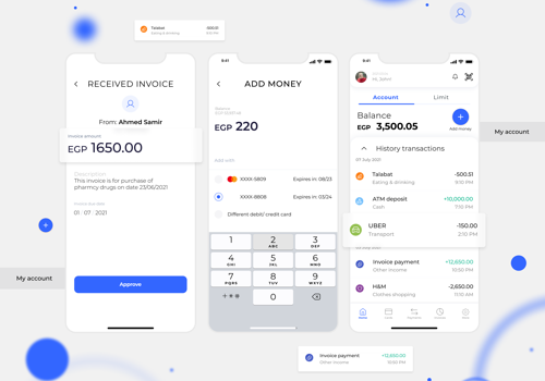 UX/UI Design Package Example: Stryve - Personal Finance
