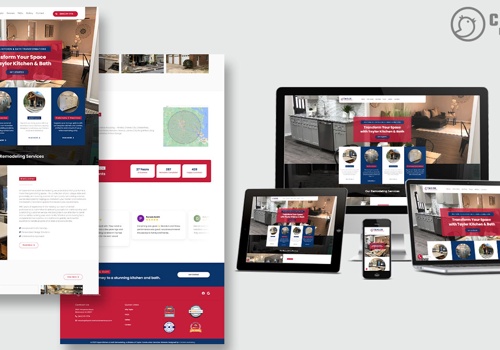 Social Media Marketing Package Example: Website / Logo / Social Media Marketing - HVAC