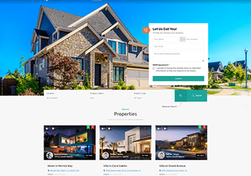 Web Design Package Example: Nyc Apartments Rental Web Design and Development