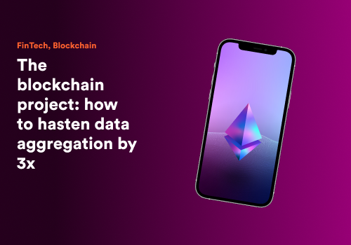 Web Development Package Example: Speeding up intensive blockchain data aggregation