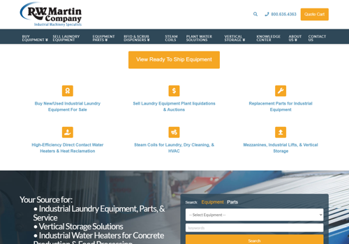 Search Engine Optimization Package Example: SEO For R.W. Martin