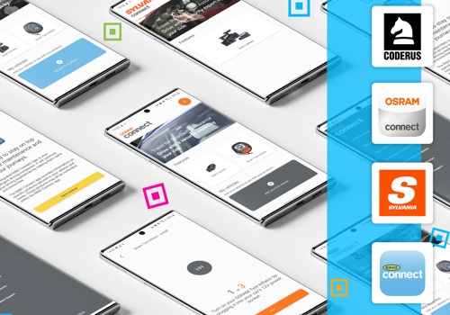 Mobile App Development Package Example: Companion apps for smart dashcam & tyre inflator