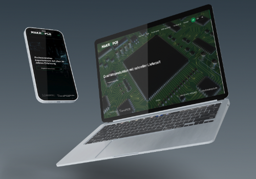 Web Design Package Example: Makro Pcb / Concept Web Design