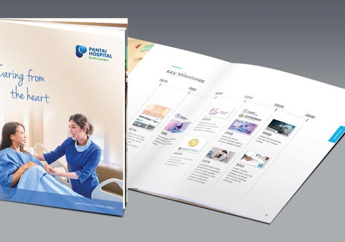 Graphic Design Package Example: Company profile design (Booklet) for PHKL