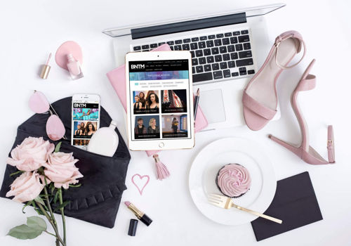 Content Marketing Package Example: Britain's Next Top Model - All Creative Content