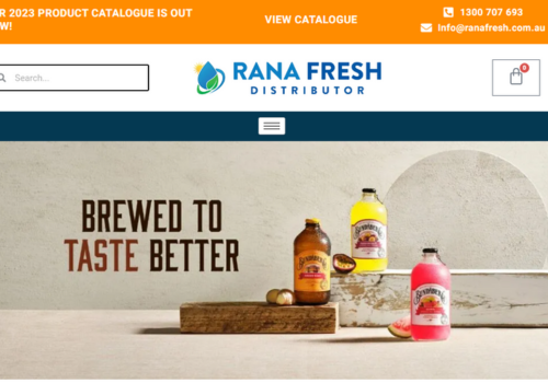 Search Engine Optimization Package Example: Food & Beverage Website