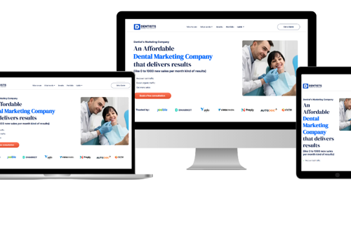 Search Engine Optimization Package Example: Web Design & SEO | 250% Organic Growth Boost