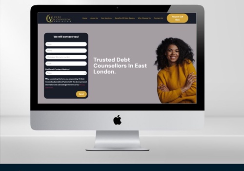 Branding Package Example: Vs Website Design