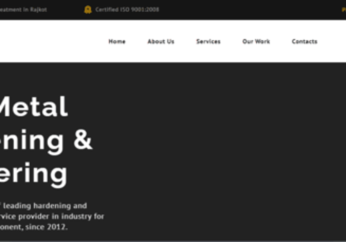 Web Development Package Example: Website Development for  Bearing Manufacturer