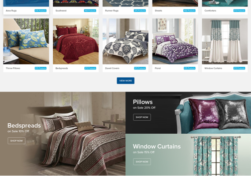 E-Commerce Development Package Example: E-commerce website development