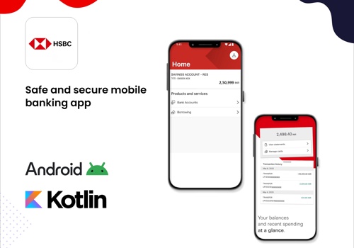 Mobile App Development Package Example: Android App Development (HSBC India)