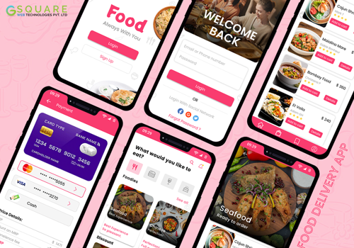 Mobile App Development Package Example: Food Delivery App