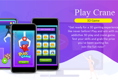 Mobile App Development Package Example: play and crane