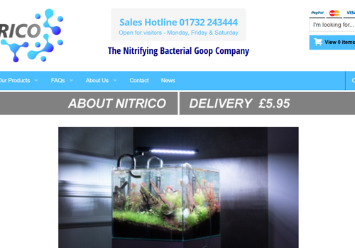 E-Commerce Development Package Example: Nitrico eShop